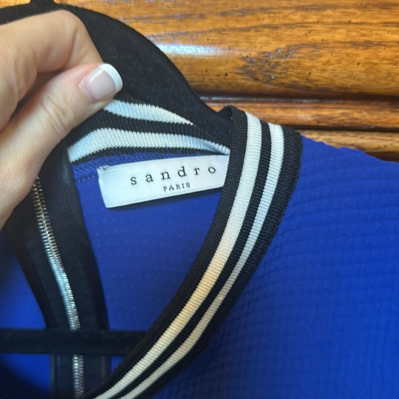 Sandro Paris Crepe Blouse - Picture 3 of 8